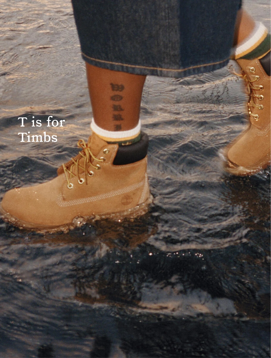 T is for Timbs