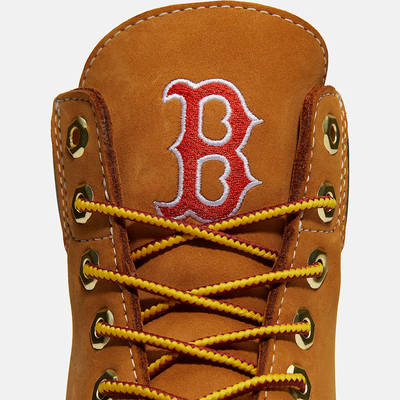 Mens Timberland x New Era Red Sox 6Inch Waterproof Boot TBL Wheat Red Sox ALT7