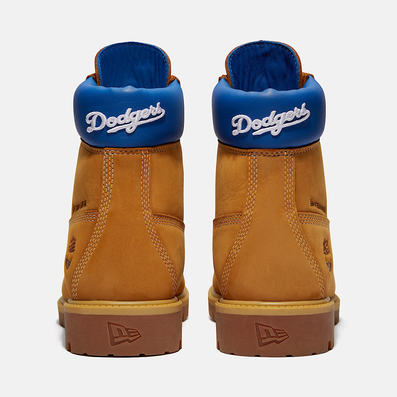 Mens Timberland x New Era Dodgers 6Inch Waterproof Boot TBL Wheat Dodgers ALT5