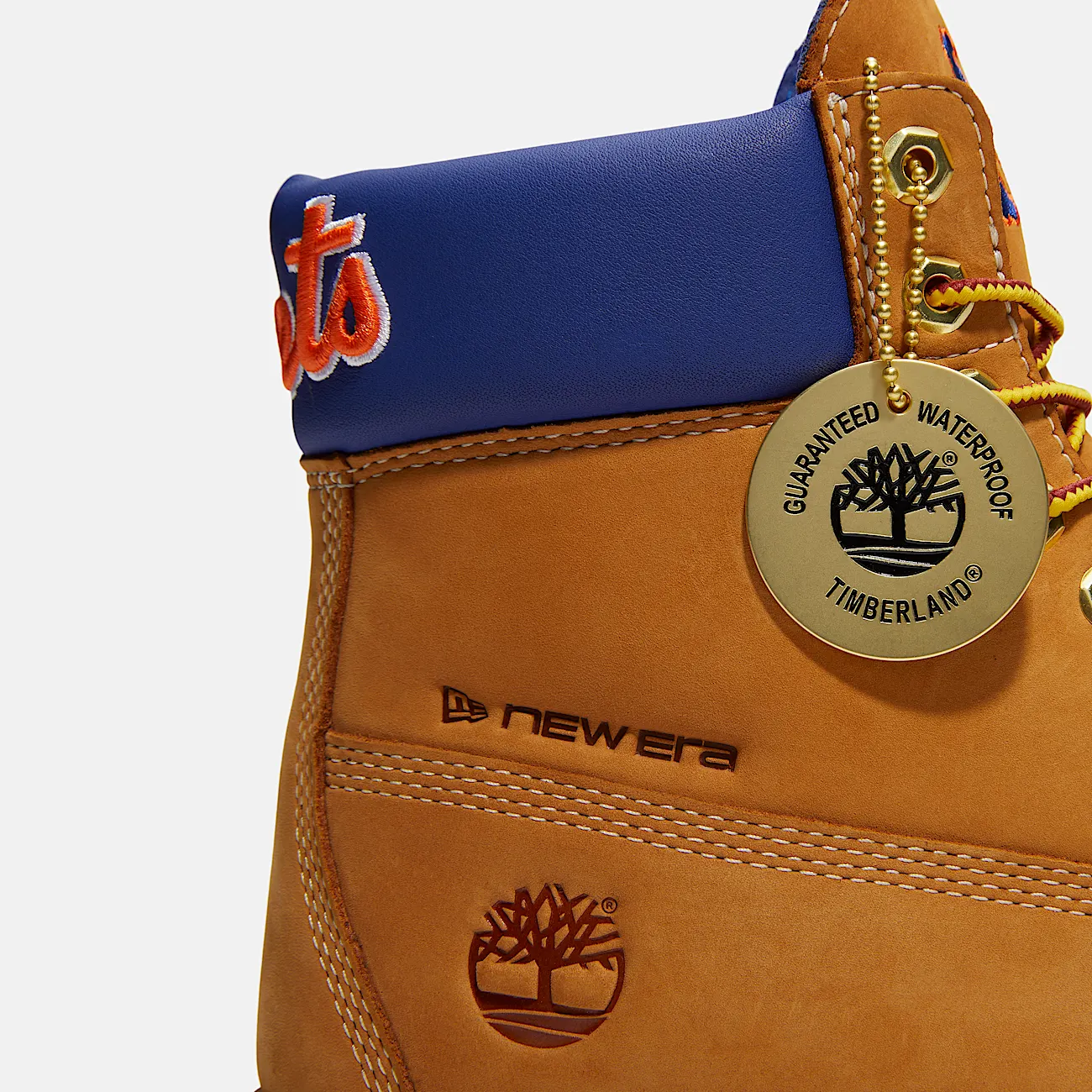 Mens Timberland x New Era Mets 6Inch Waterproof Boot TBL Wheat Mets ALT8