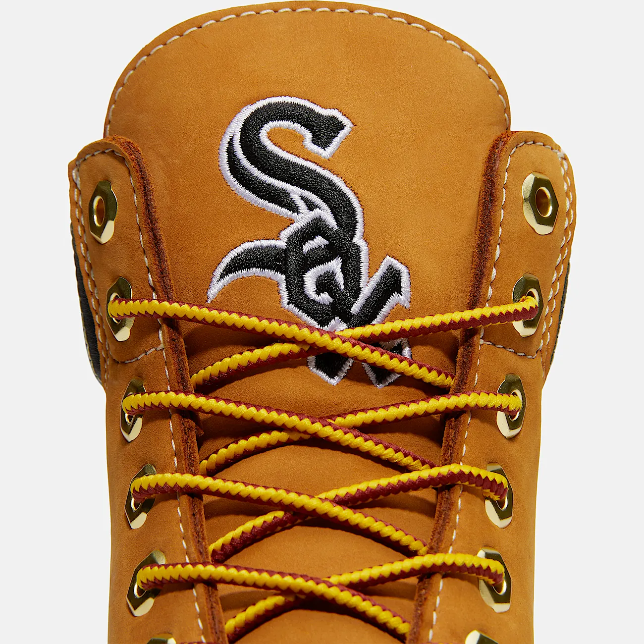 Mens Timberland x New Era White Sox 6Inch Waterproof Boot TBL Wheat White Sox ALT7