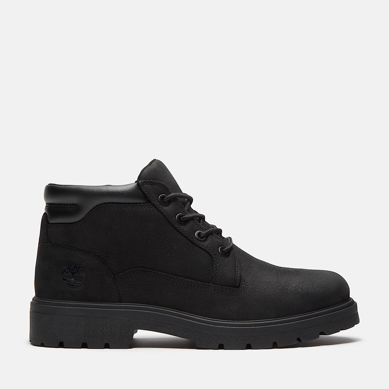 Mens Auburn Falls Waterproof Chukka Boot TBL Black Nubuck HERO