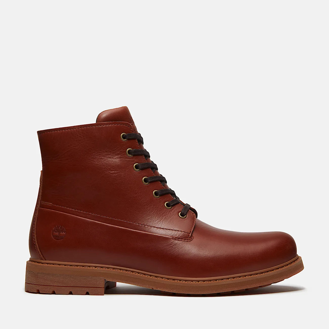 Mens Stormbucks Waterproof Boot TBL Rust FullGrain HERO