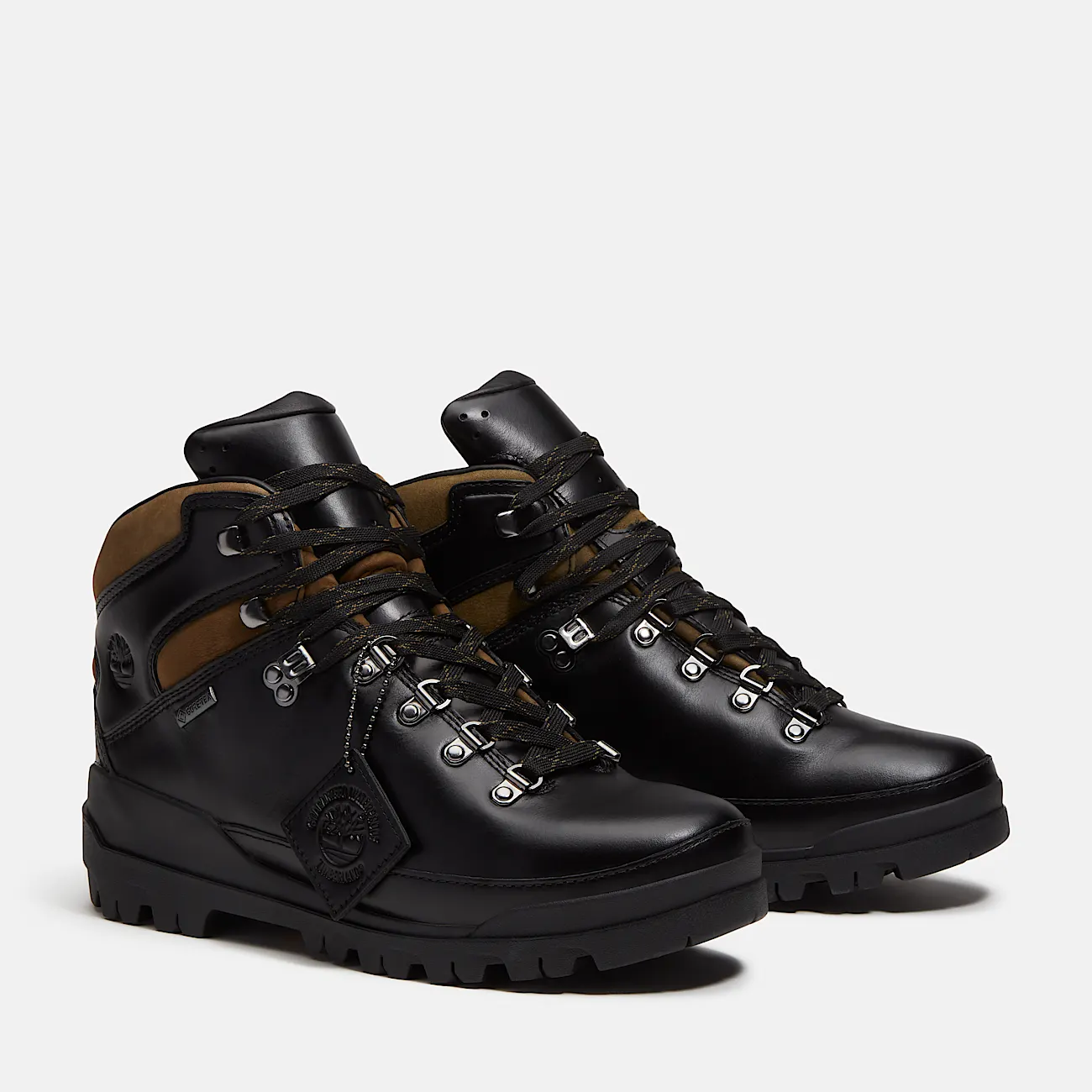Mens World Hiker with GORETEX Membrane TBL Black FullGrainOlive ALT4