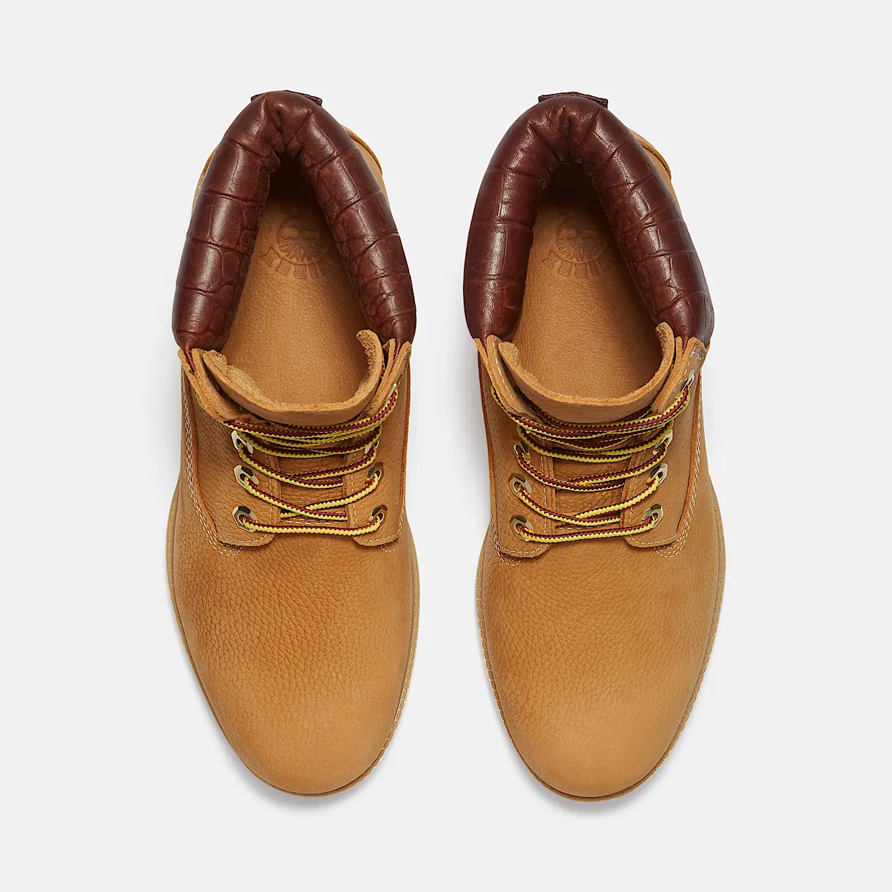 Mens Timberland x Avirex Premium 6Inch Waterproof Boot TBL Wheat Nubuck ALT2