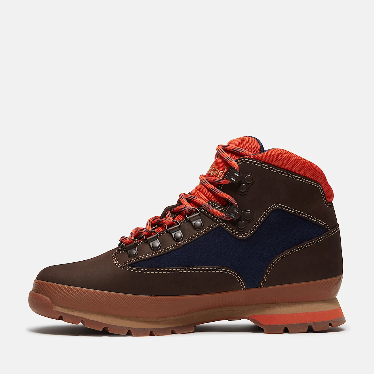 Mens Euro Hiker TBL Dark Brown NubuckDark Blue ALT6