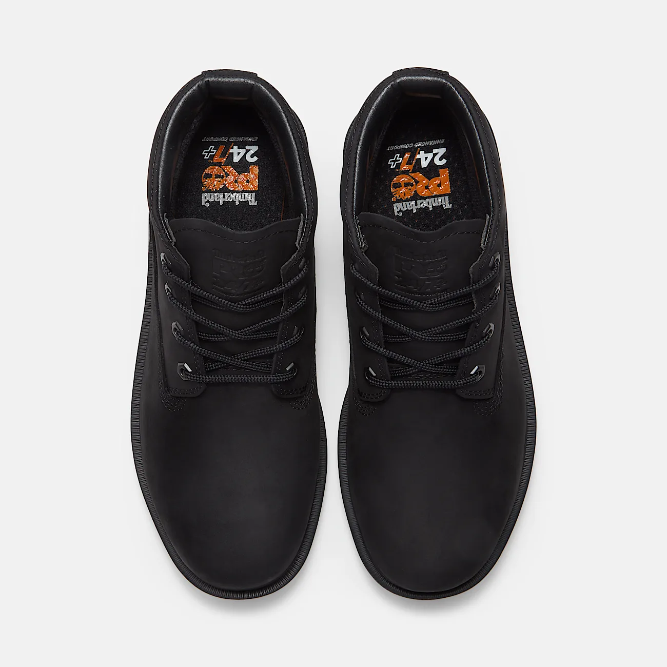 Mens Power Shift SlipResistant Chukka Boot TBL Black FullGrain ALT2