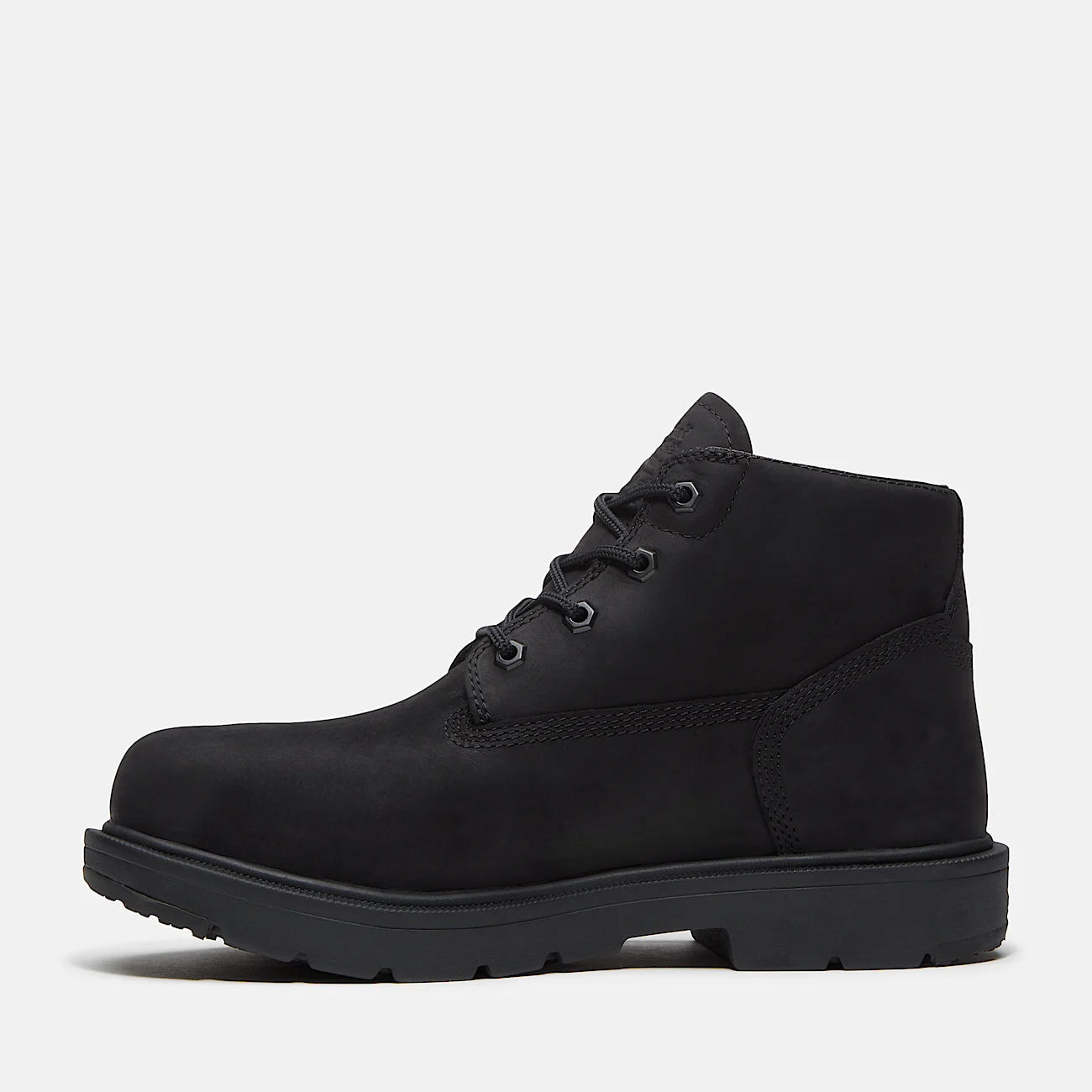 Mens Power Shift SlipResistant Chukka Boot TBL Black FullGrain ALT6