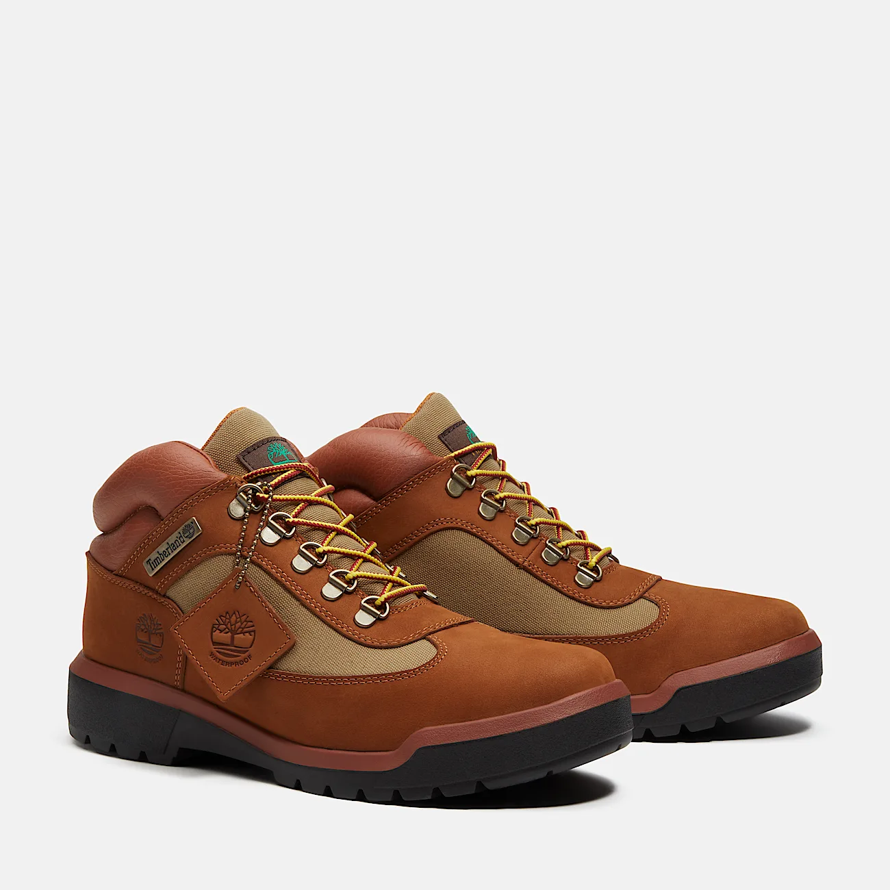 Mens Waterproof Field Boot TBL Medium Brown Nubuck ALT4