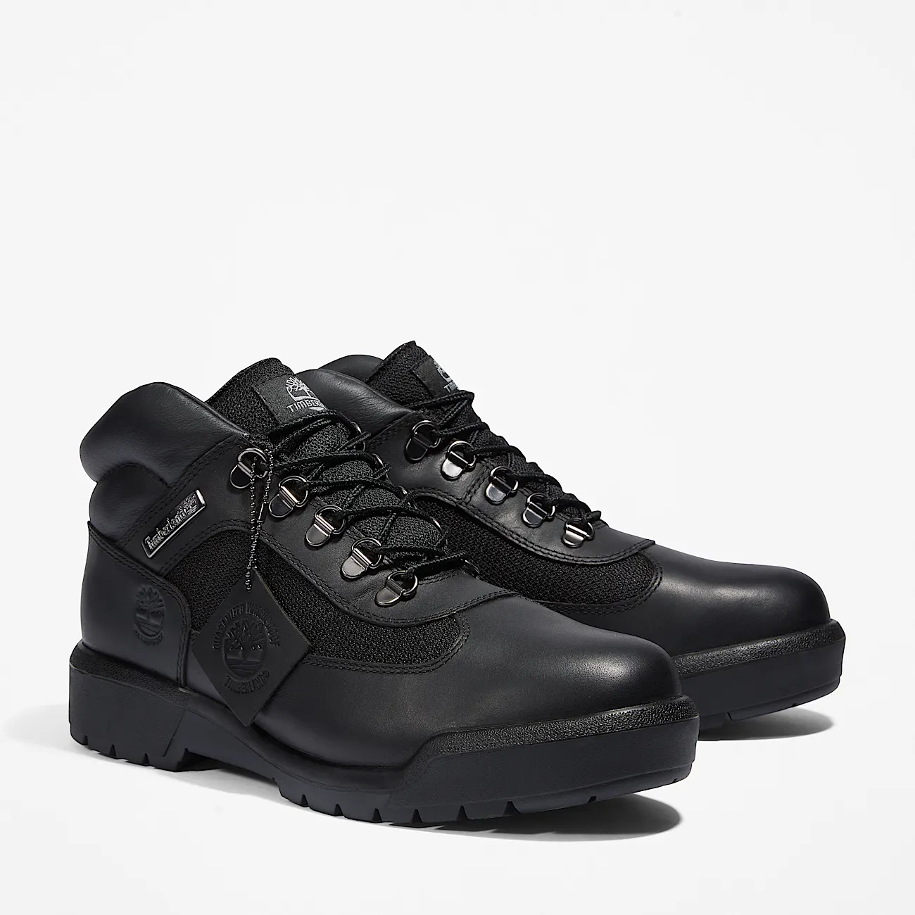 Mens Waterproof Field Boot TBL Black FullGrain ALT4