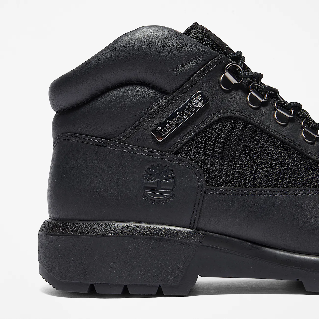 Mens Waterproof Field Boot TBL Black FullGrain ALT7