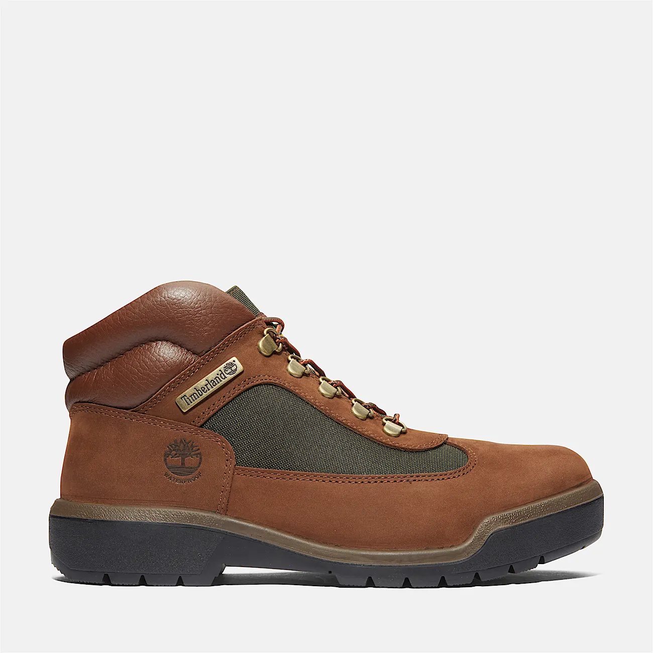 Mens Waterproof Field Boot TBL Dark Brown Nubuck HERO