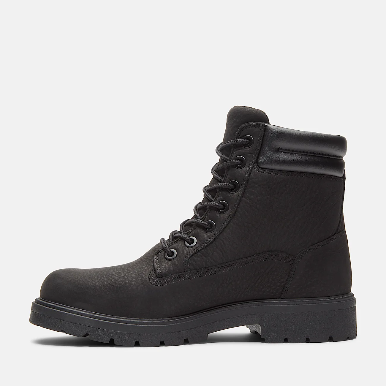 Mens Auburn Falls 6Inch Waterproof Boot TBL Black Nubuck ALT6