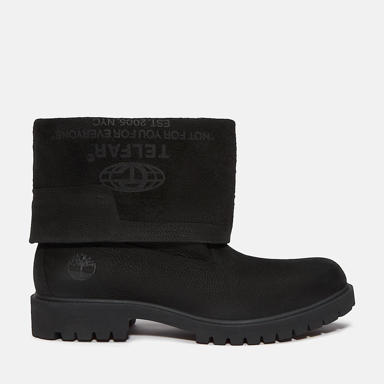 Timberland x TELFAR Premium PullOn Boot TBL Black Nubuck ALT14