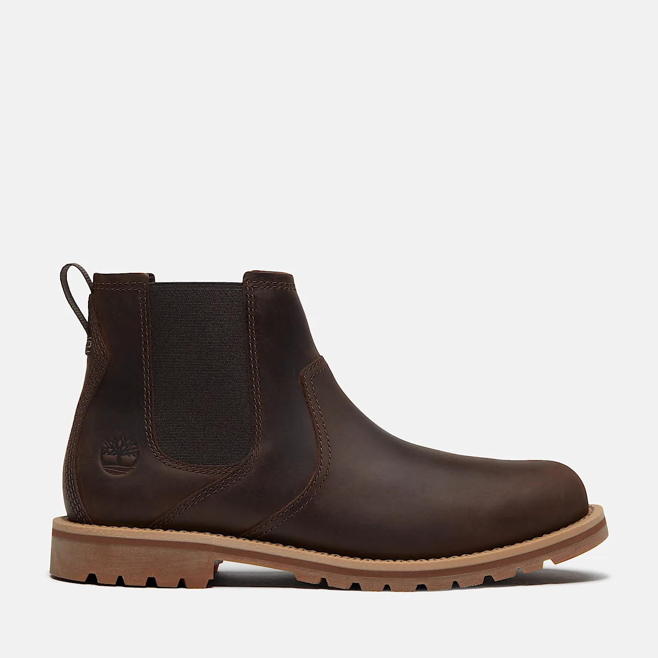 Mens Britton Falls Chelsea Boot TBL Dark Brown FullGrain HERO