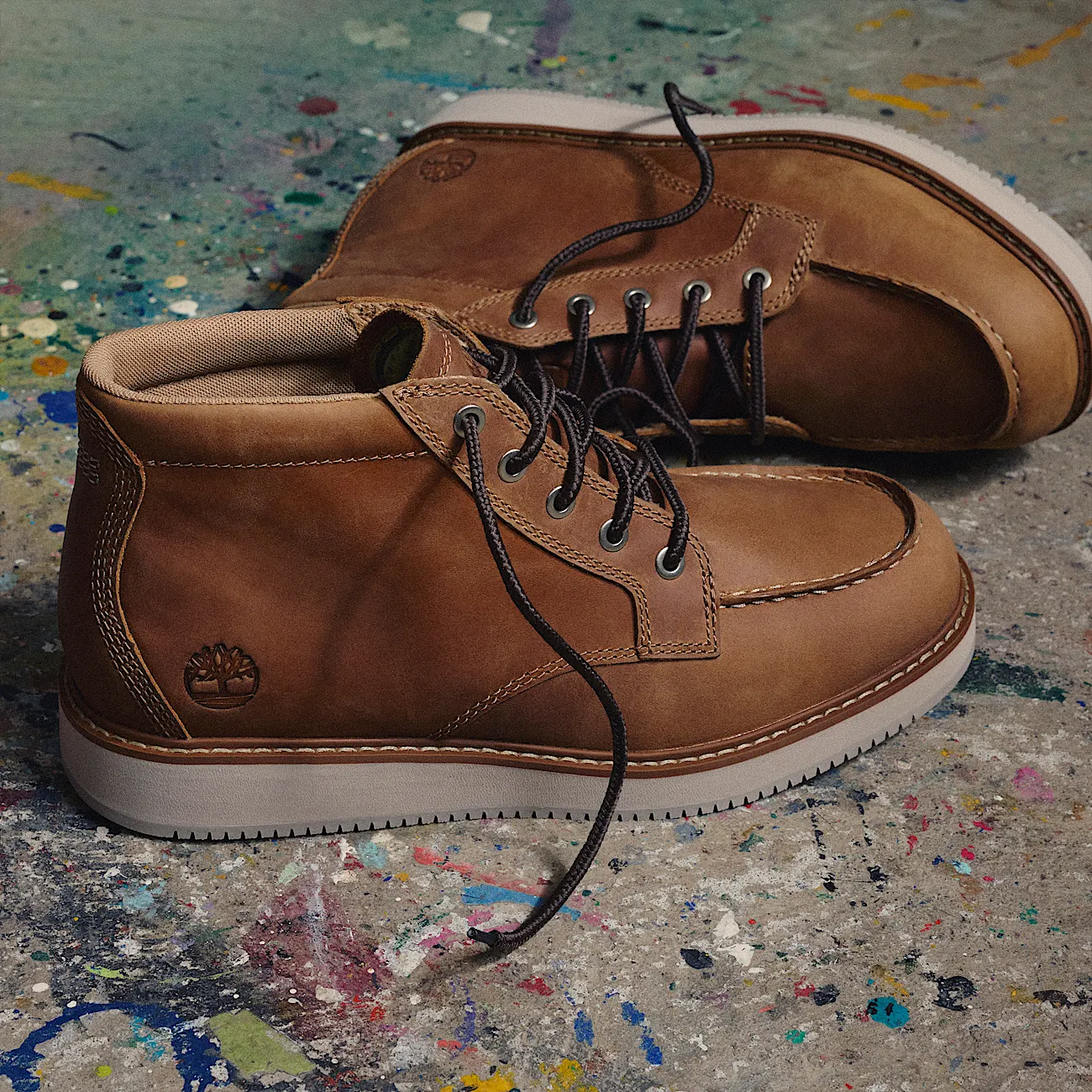 Mens Timberland Redwood Edge Essential Chukka Boot TBL Brown FullGrain ALTA