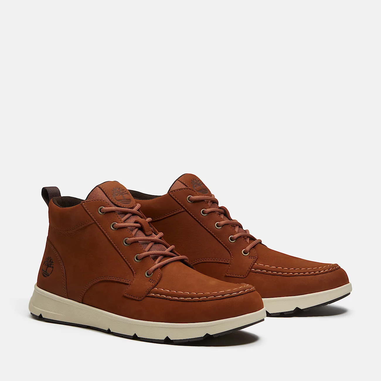 Mens Parker Street Mid Sneaker TBL Rust Nubuck ALT4