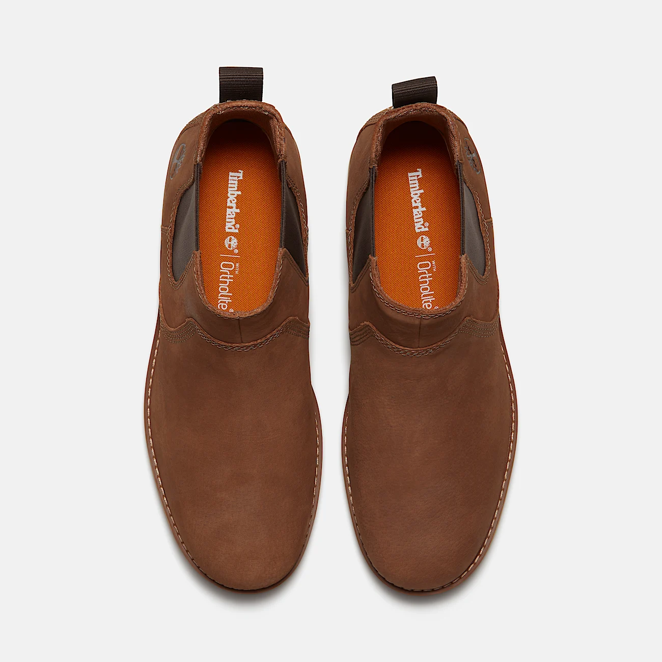 Mens Redwood Edge Chelsea Boot TBL Rust Nubuck ALT2