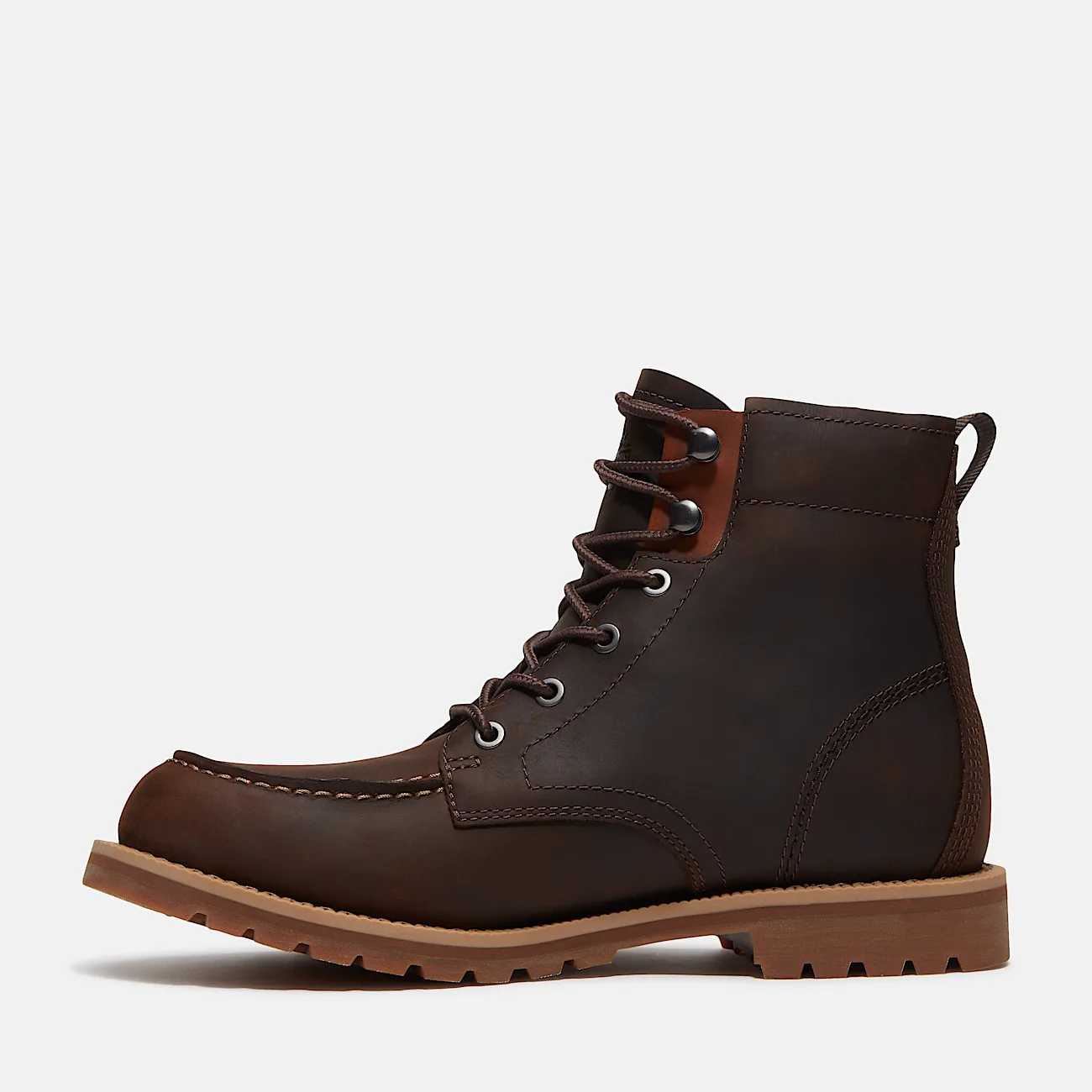 Mens Britton Falls Mid Waterproof Boot TBL Dark Brown FullGrain ALT6