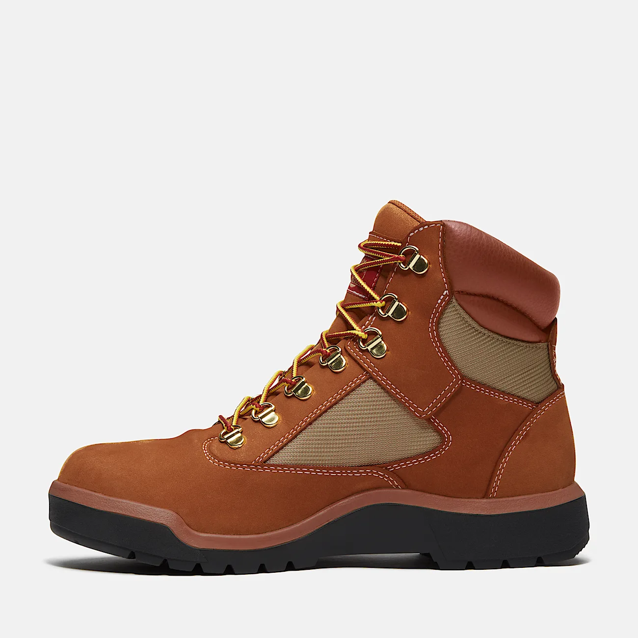 Mens Waterproof Mid Field Boot TBL Wheat Nubuck ALT6