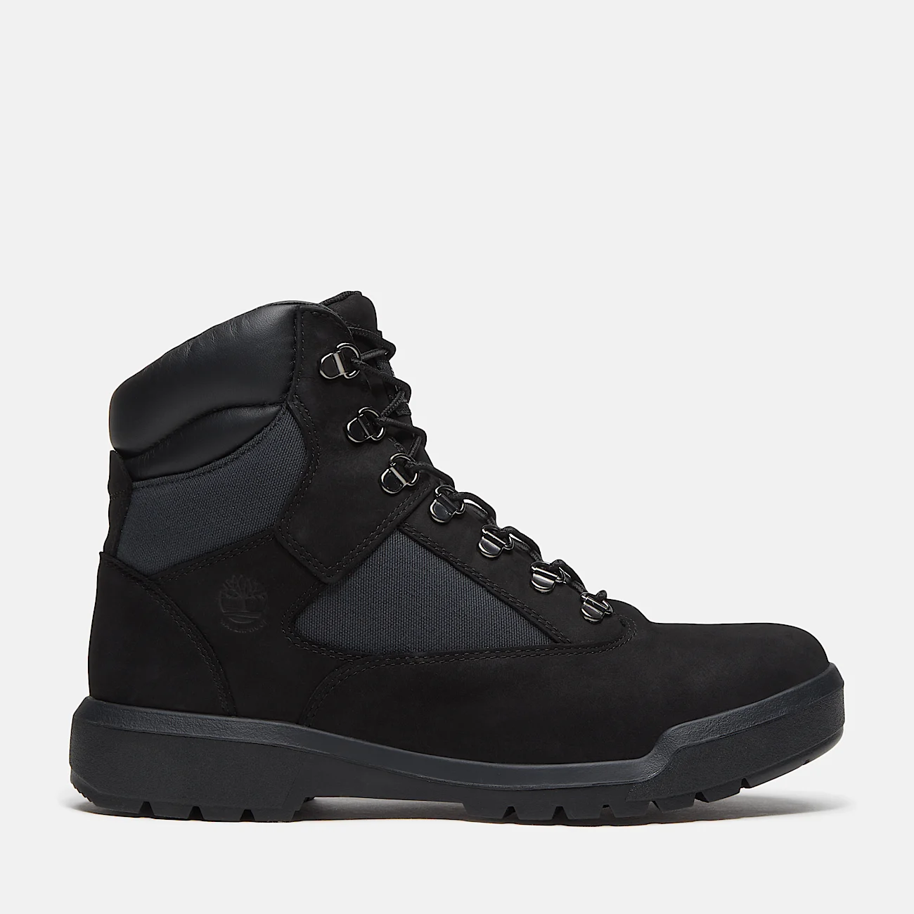 Mens Waterproof Mid Field Boot TBL Black Nubuck HERO