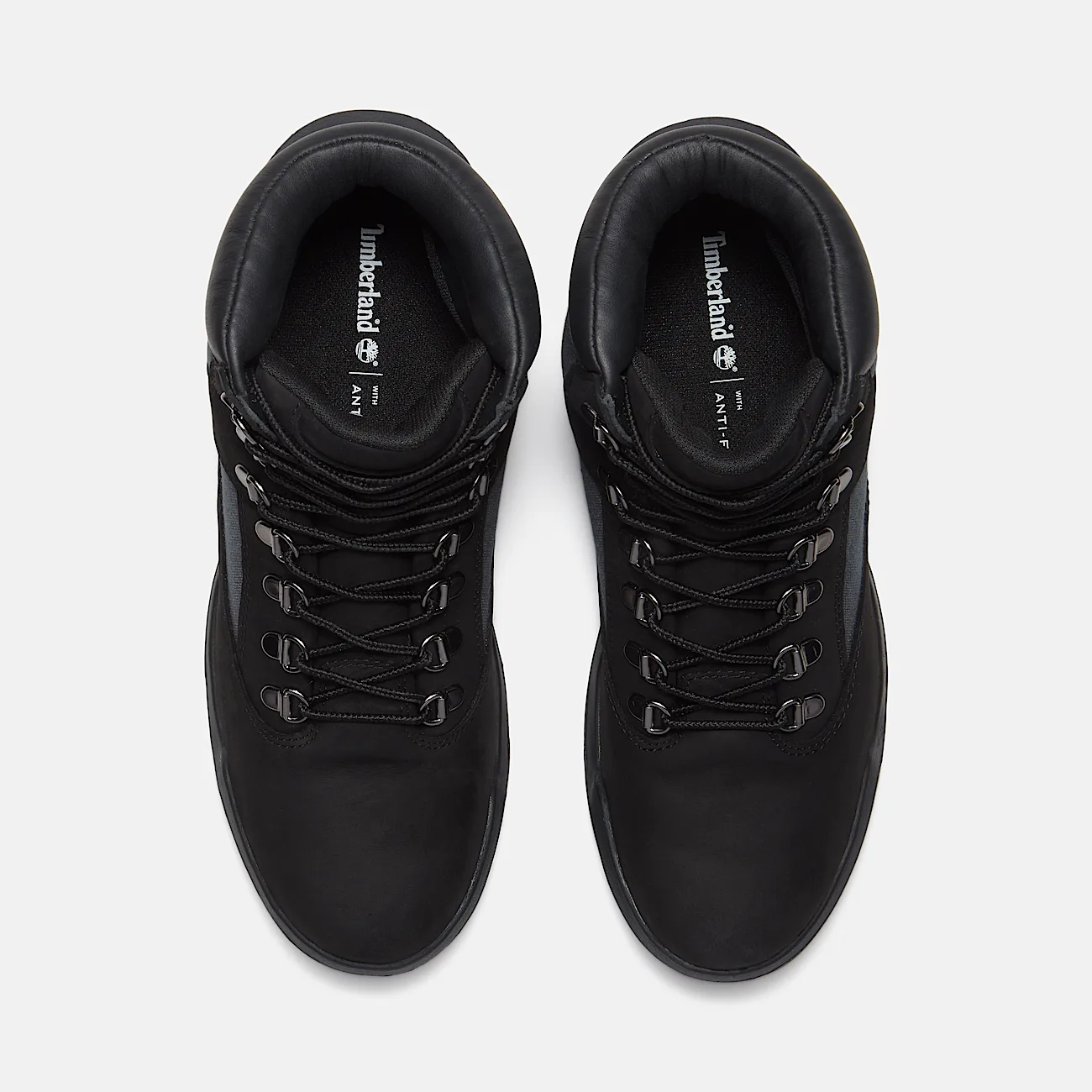 Mens Waterproof Mid Field Boot TBL Black Nubuck ALT2