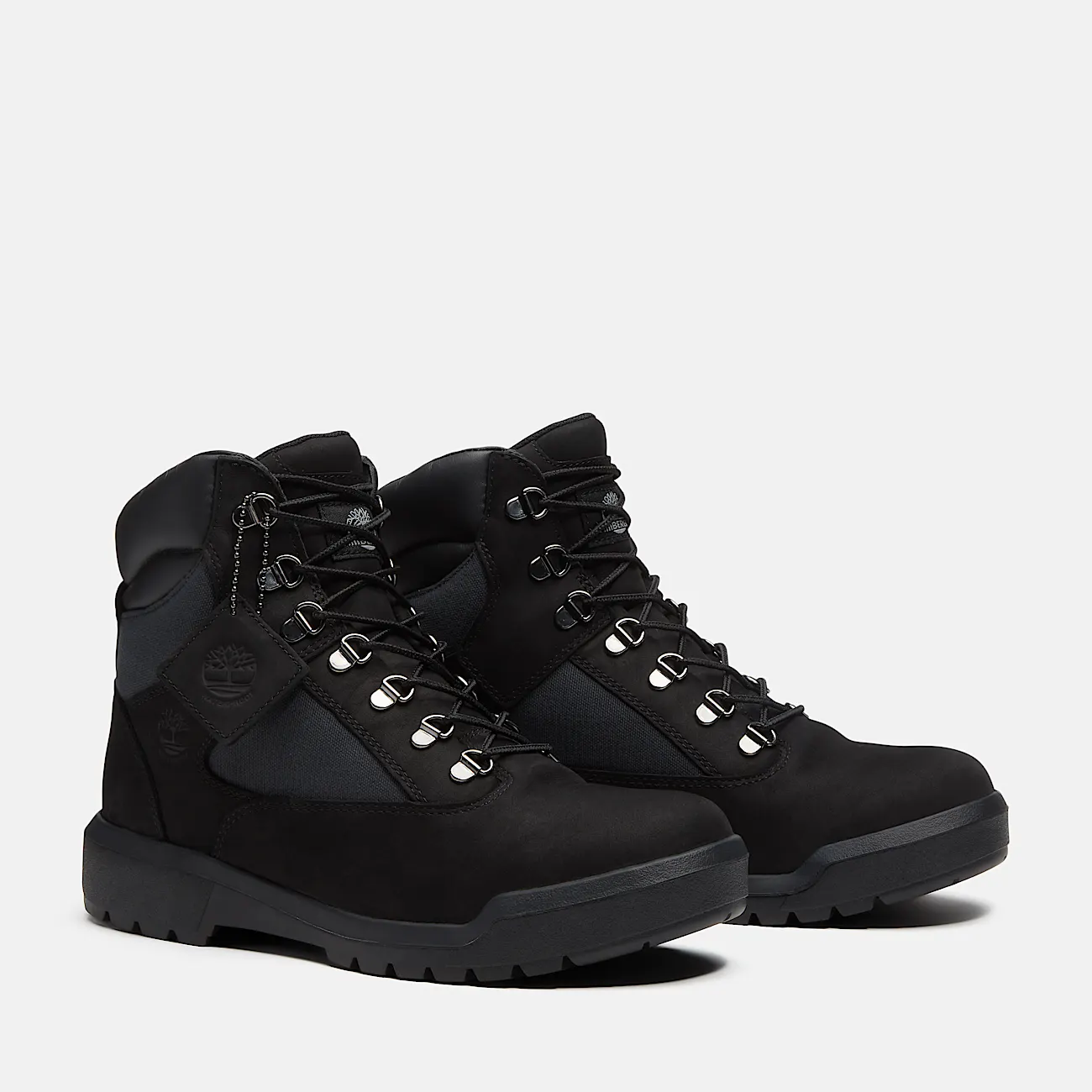 Mens Waterproof Mid Field Boot TBL Black Nubuck ALT4