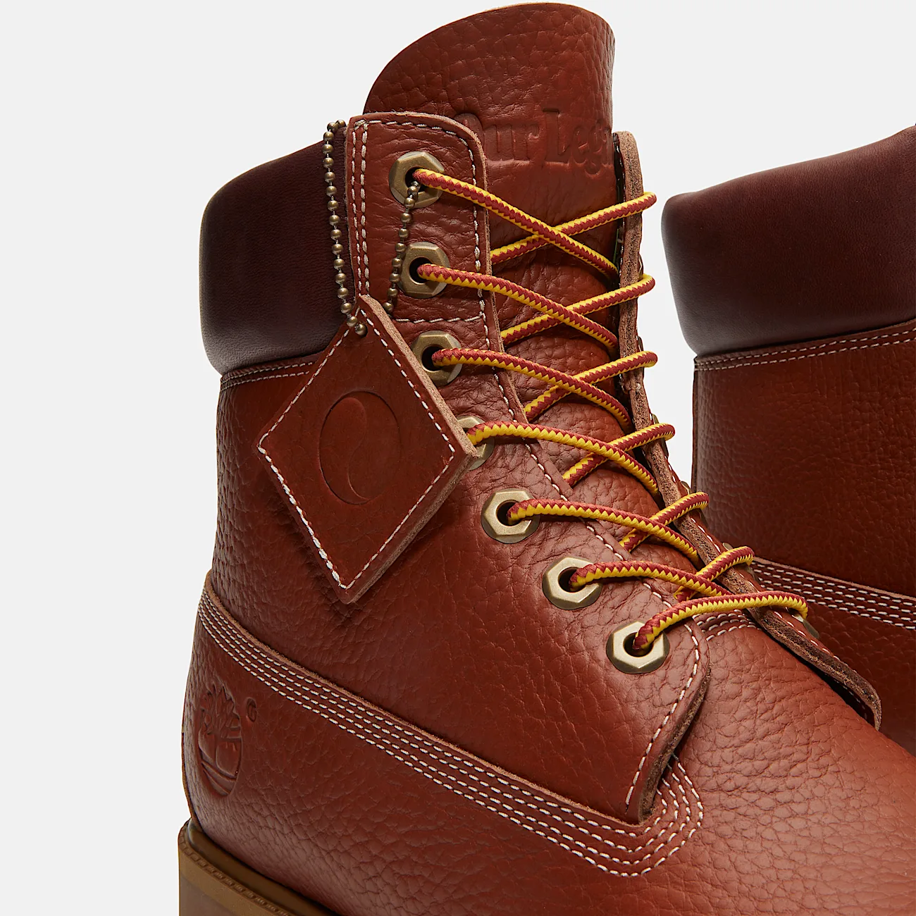 Mens Timberland x OUR LEGACY WORK SHOP 6Inch Boot TBL Acorn Pebbled FullGrain ALT7