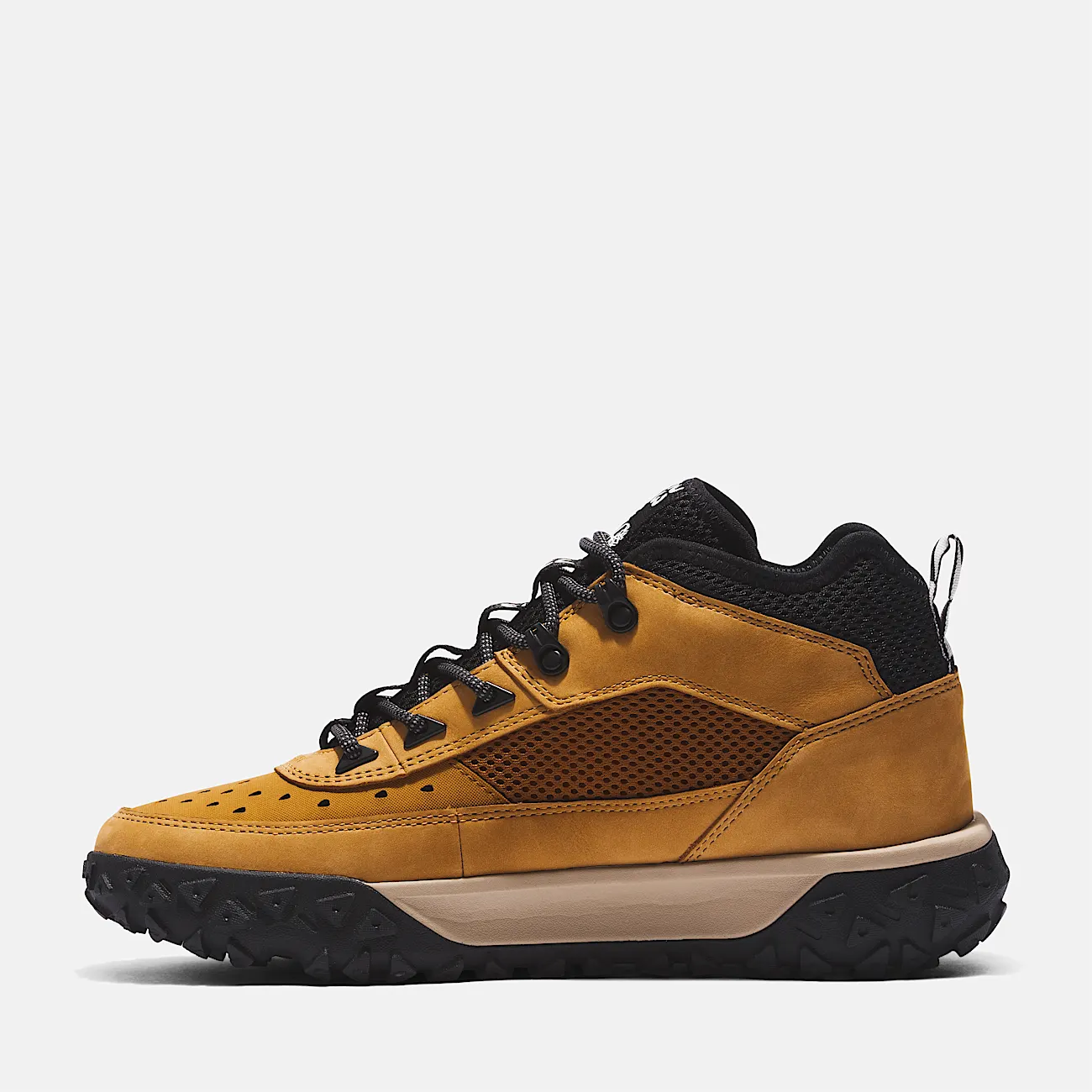 Mens GreenStride Motion 6 Mid LaceUp Sneaker TBL Wheat ALT6