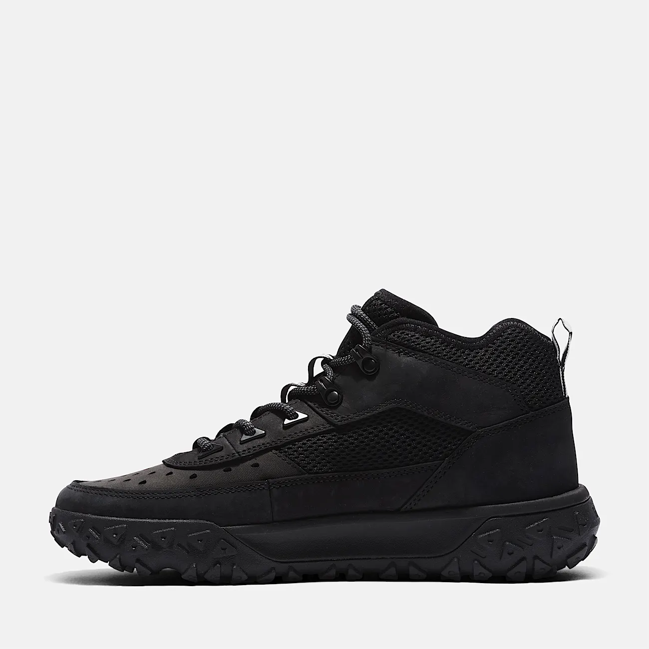 Mens GreenStride Motion 6 Mid LaceUp Sneaker TBL Black ALT6