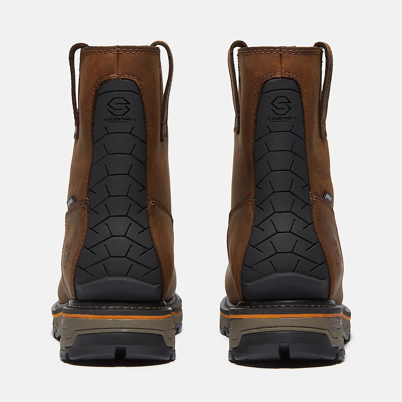 Mens True Grit Chelsea Soft Toe Waterproof Work Boot TBL Medium Brown FullGrain ALT5