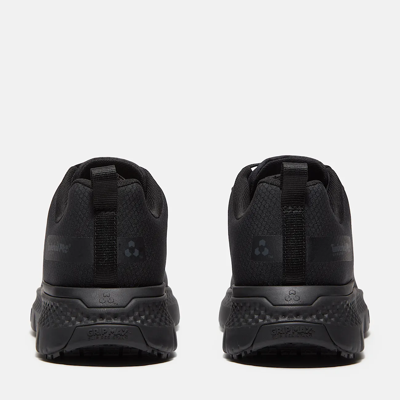 Mens Power Shift SlipResistant Hospitality Work Sneaker TBL Black Ripstop Nylon ALT5