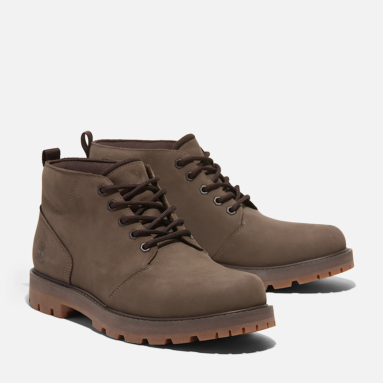 Mens Britton Road Waterproof Chukka Boot TBL Brown Nubuck ALT4