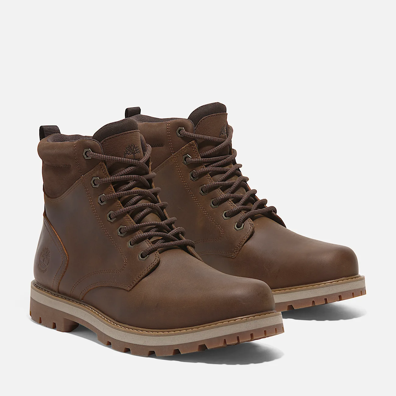 Mens Britton Road Waterproof Boot TBL Rust FullGrain ALT4
