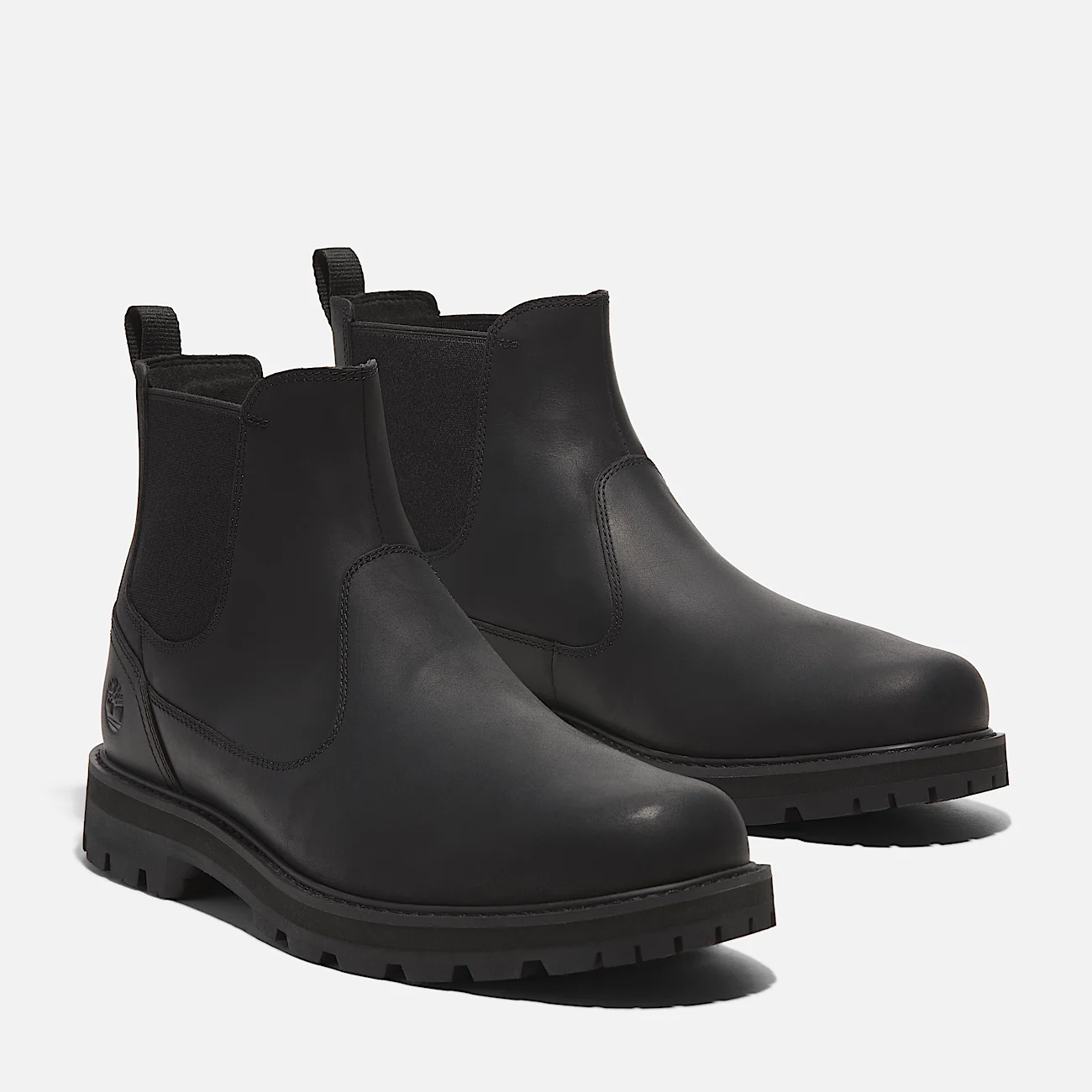 Mens Britton Road Chelsea Boot TBL Black FullGrain ALT4