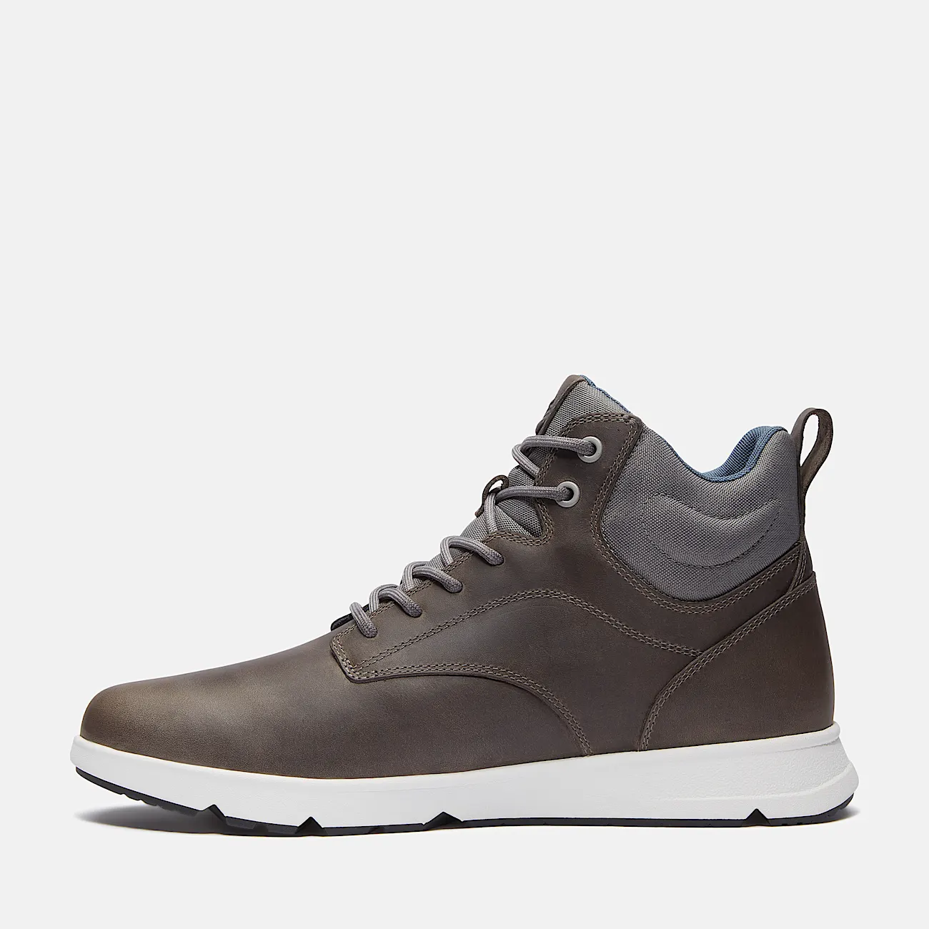 Mens Parker Street HighTop Sneaker TBL Dark Grey FullGrain ALT6