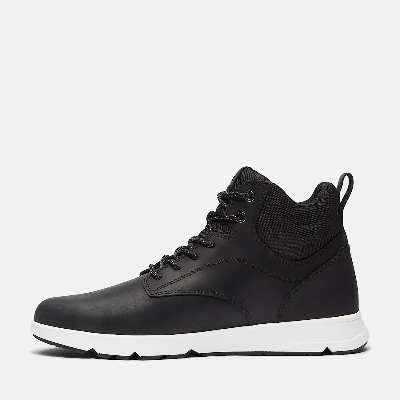 Mens Parker Street HighTop Sneaker TBL Black FullGrain ALT6