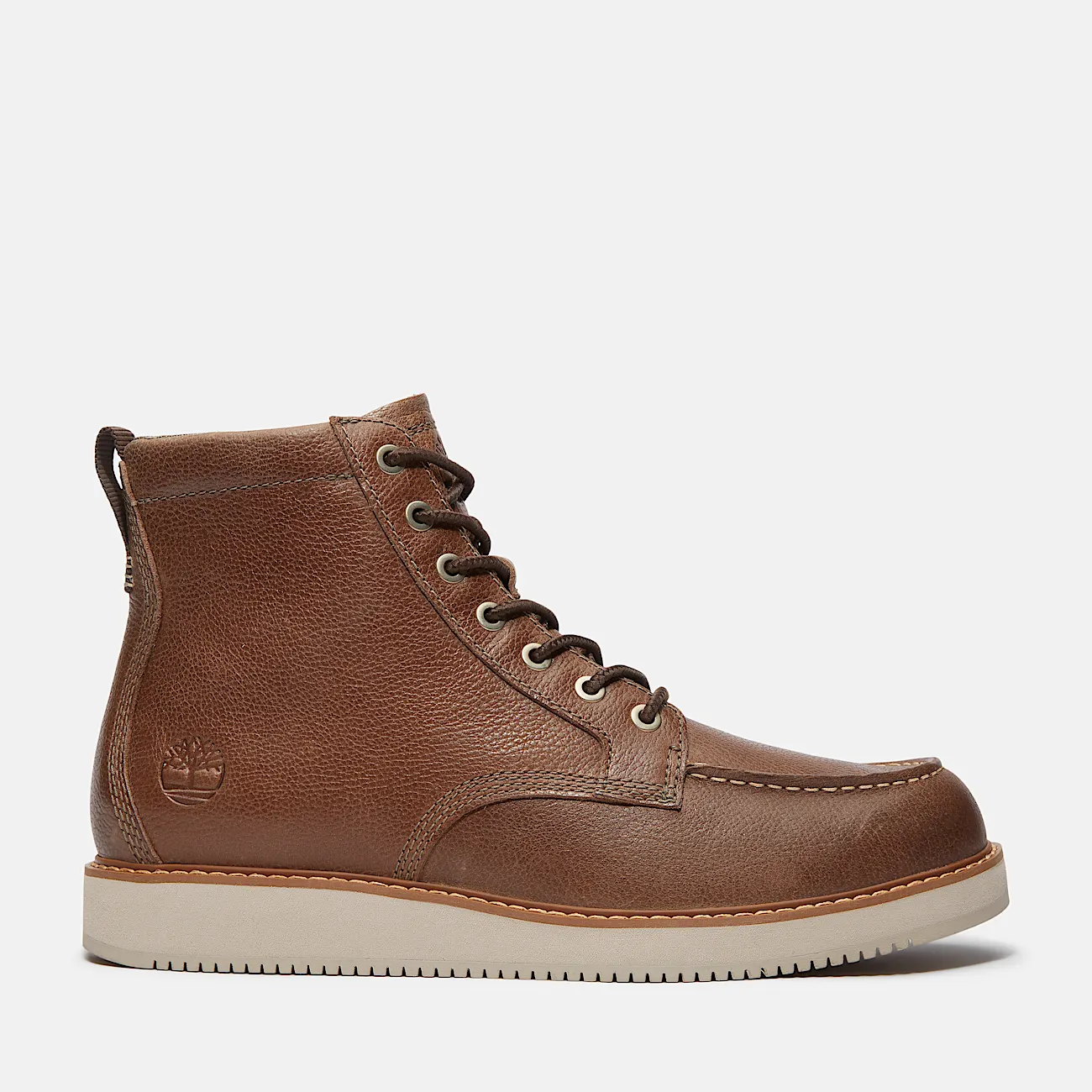 Mens Redwood Edge Mid LaceUp Boot TBL Dark Brown FullGrain HERO