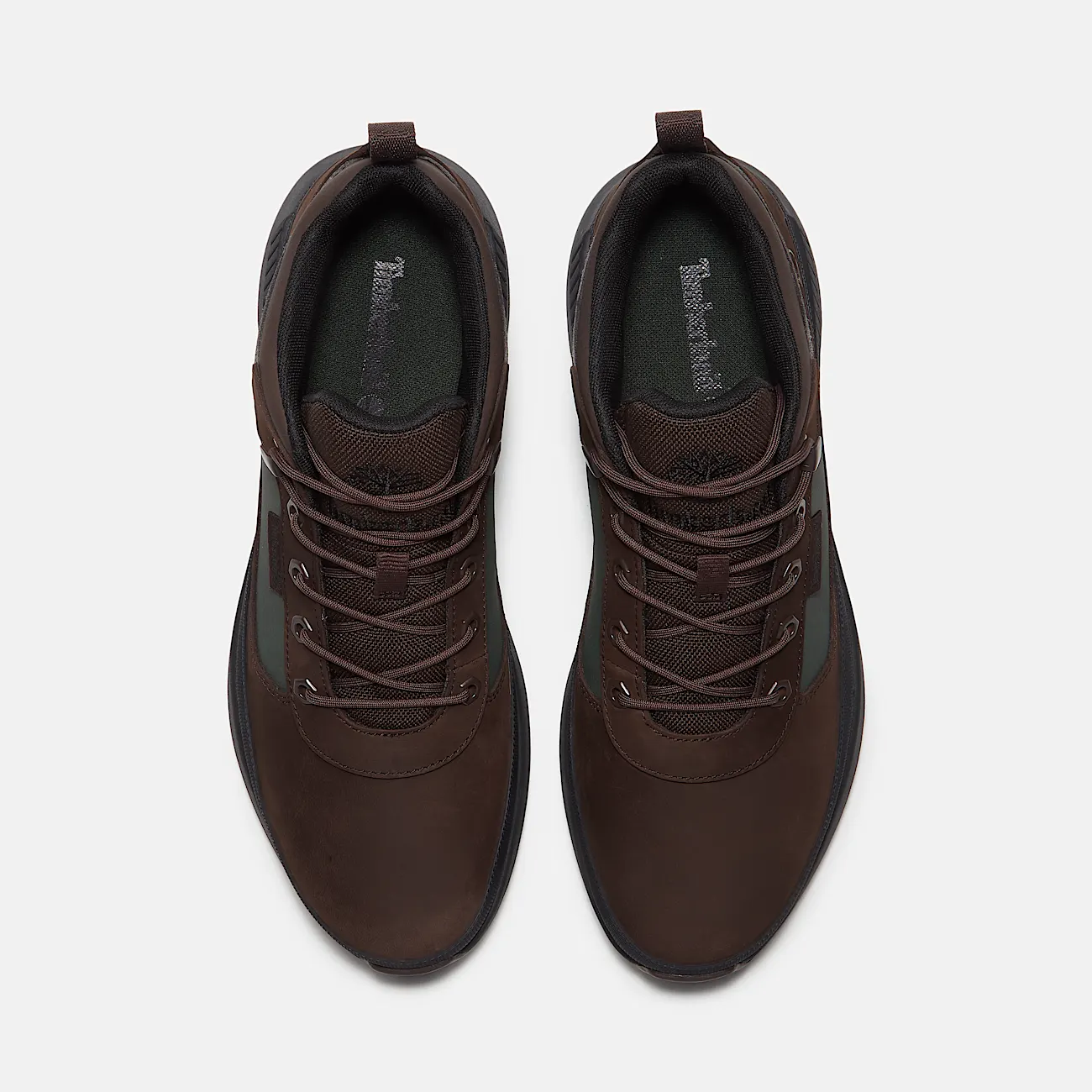 Mens Field Trekker Sneaker TBL Dark Brown NubuckDark Green ALT2