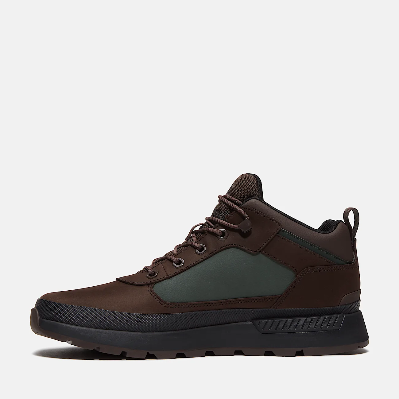 Mens Field Trekker Sneaker TBL Dark Brown NubuckDark Green ALT6