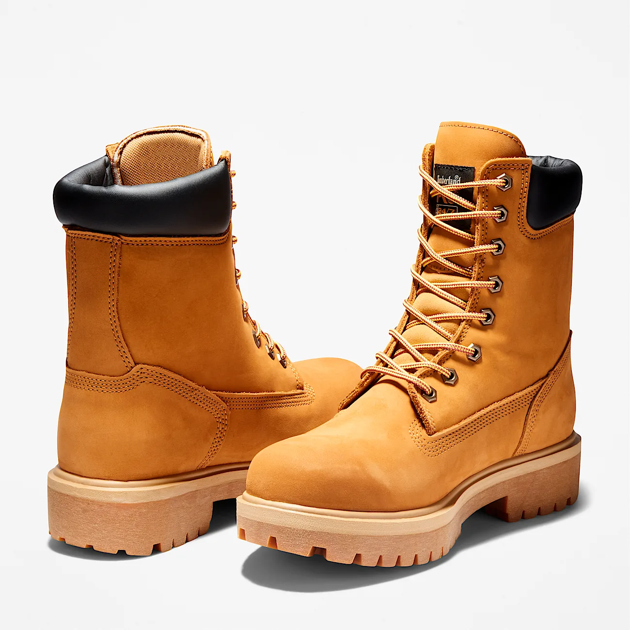 Mens Direct Attach 8 Waterproof Work Boot TBL Wheat ALT5