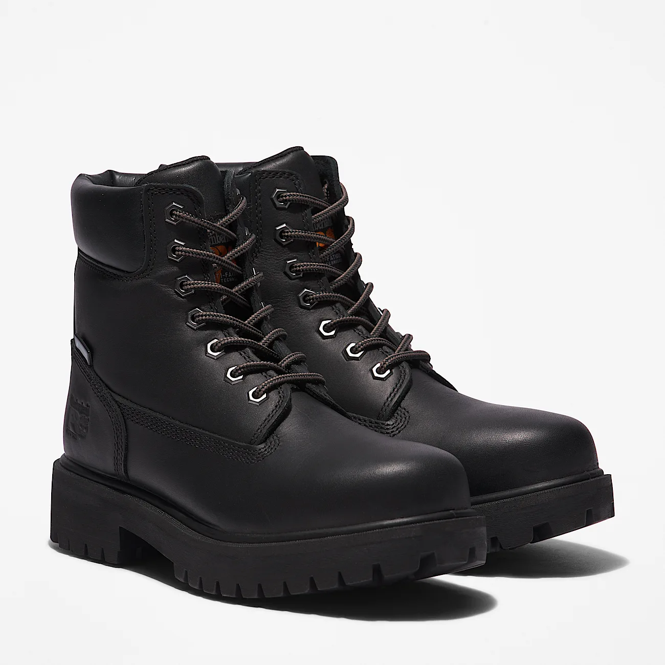 Mens Timberland PRO Direct Attach 6 Waterproof Insulated Work Boot TBL Black ALT4