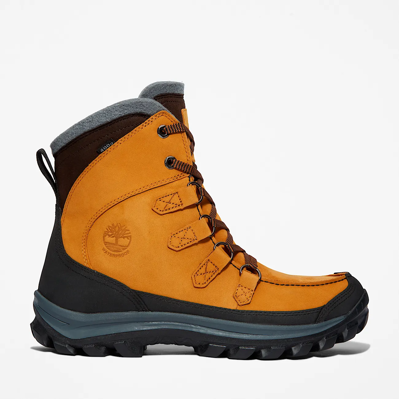 Mens Chillberg Waterproof Winter Boot TBL Wheat Nubuck HERO