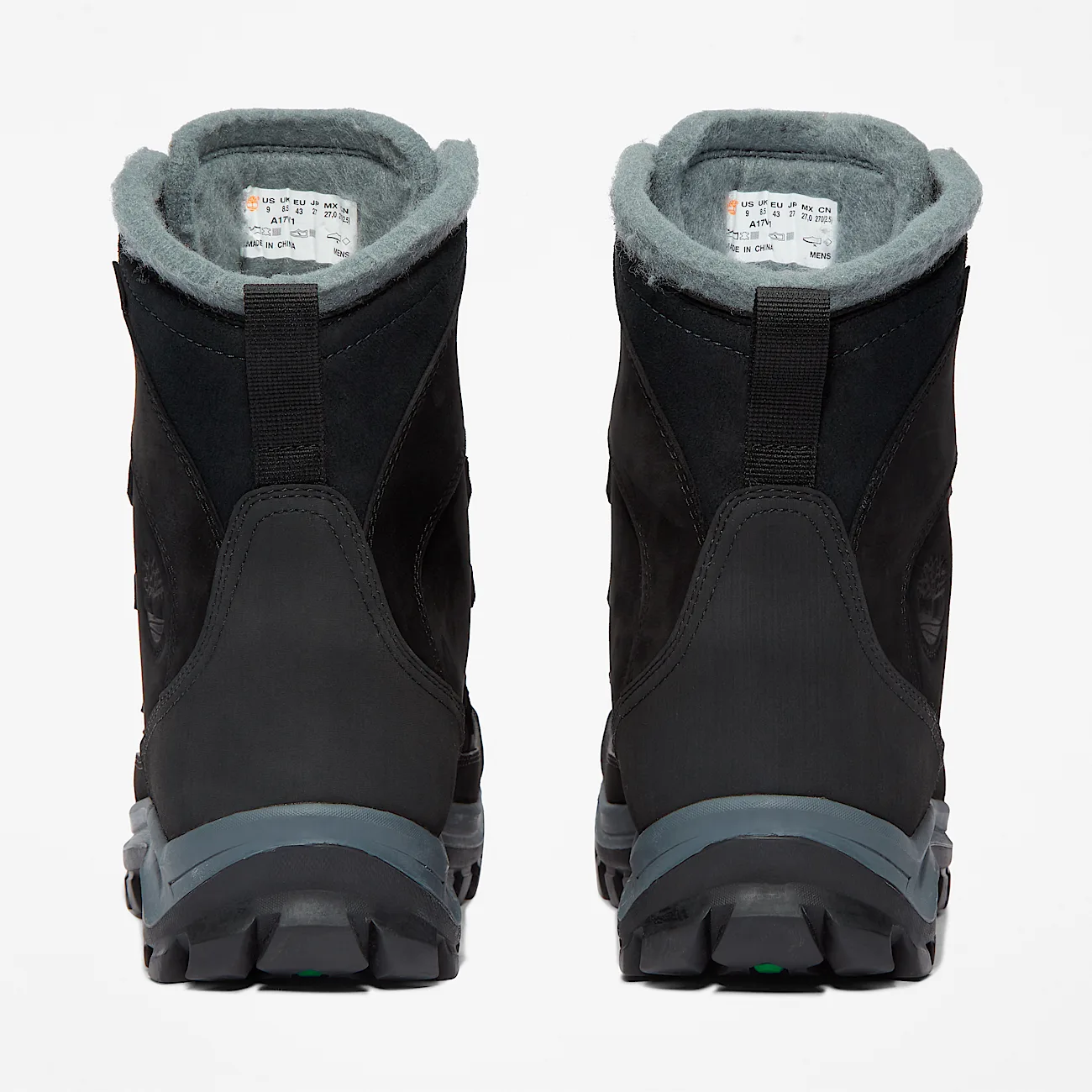 Mens Chillberg Waterproof Winter Boot TBL Black Nubuck ALT5