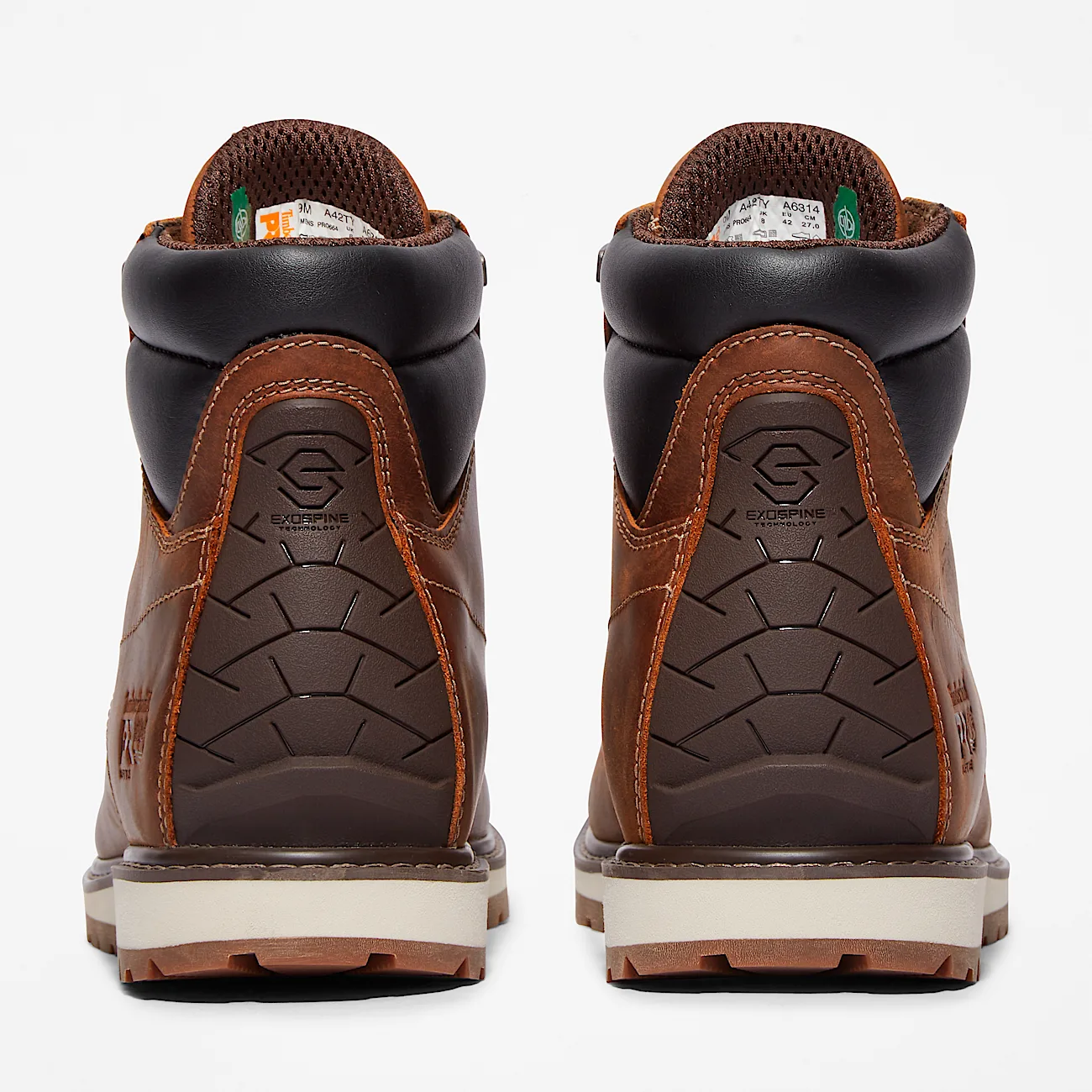 Mens Irvine 6 Work Boot TBL Brown ALT5