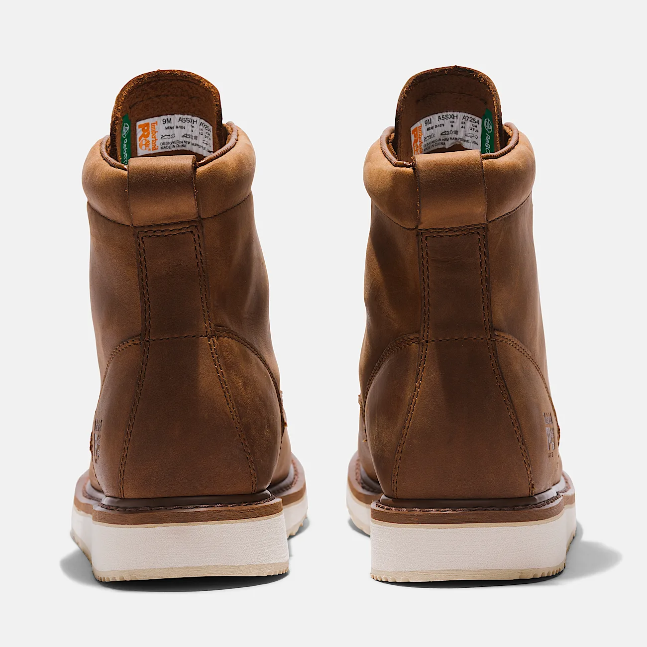 Mens Wedge 6 inch Work Boot TBL Coconut Brown ALT5