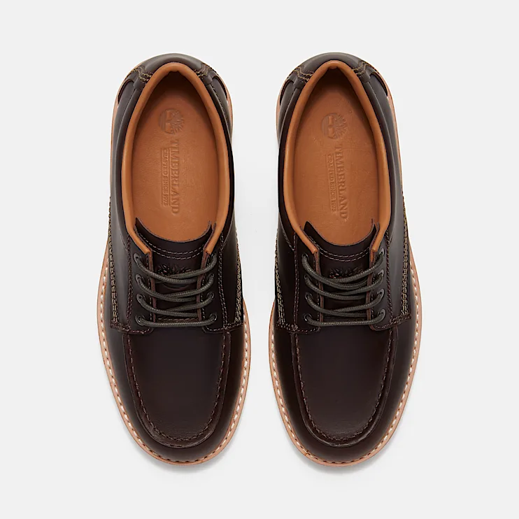 Mens Timberland Oak Forge Shoe TBL Dark Brown FullGrain ALT2