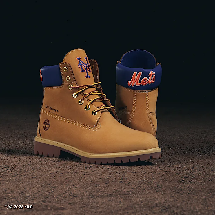 Mens Timberland x New Era Mets 6Inch Waterproof Boot TBL Wheat Mets ALTA