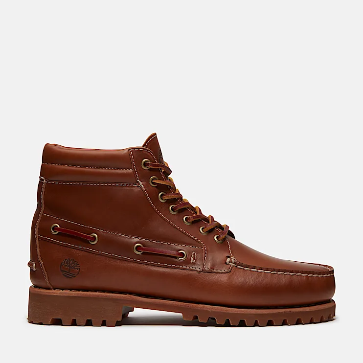 Mens Timberland Authentic Mid Boot TBL Medium Brown FullGrainMedium Brown HERO