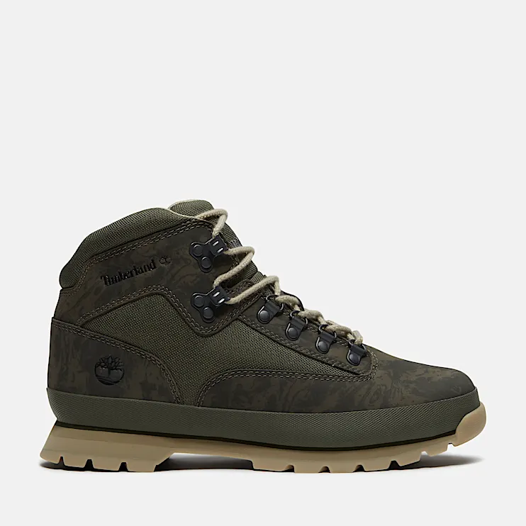 Mens Euro Hiker TBL Dark Green NubuckCamo HERO
